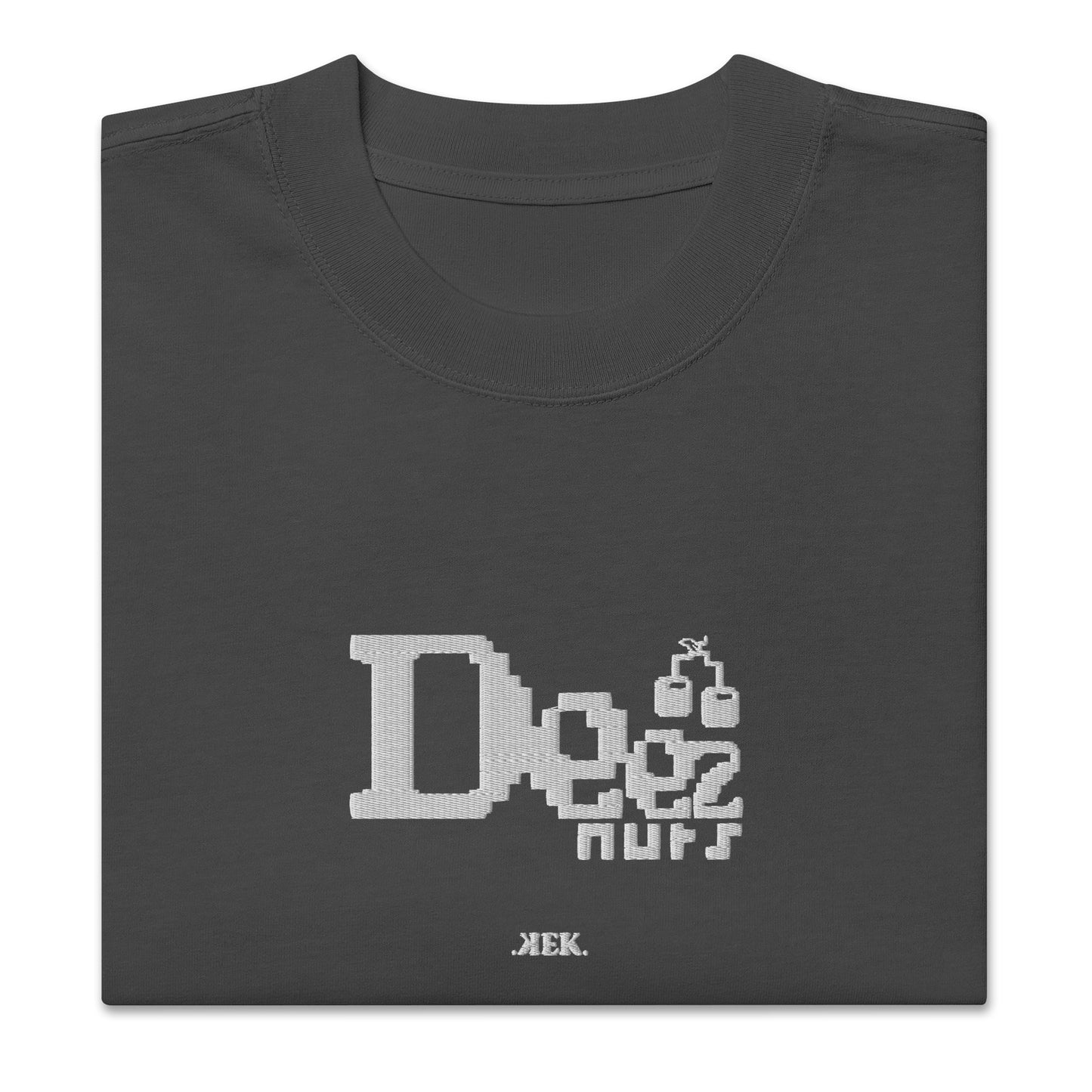 Oversized faded Deez nuts t-shirt