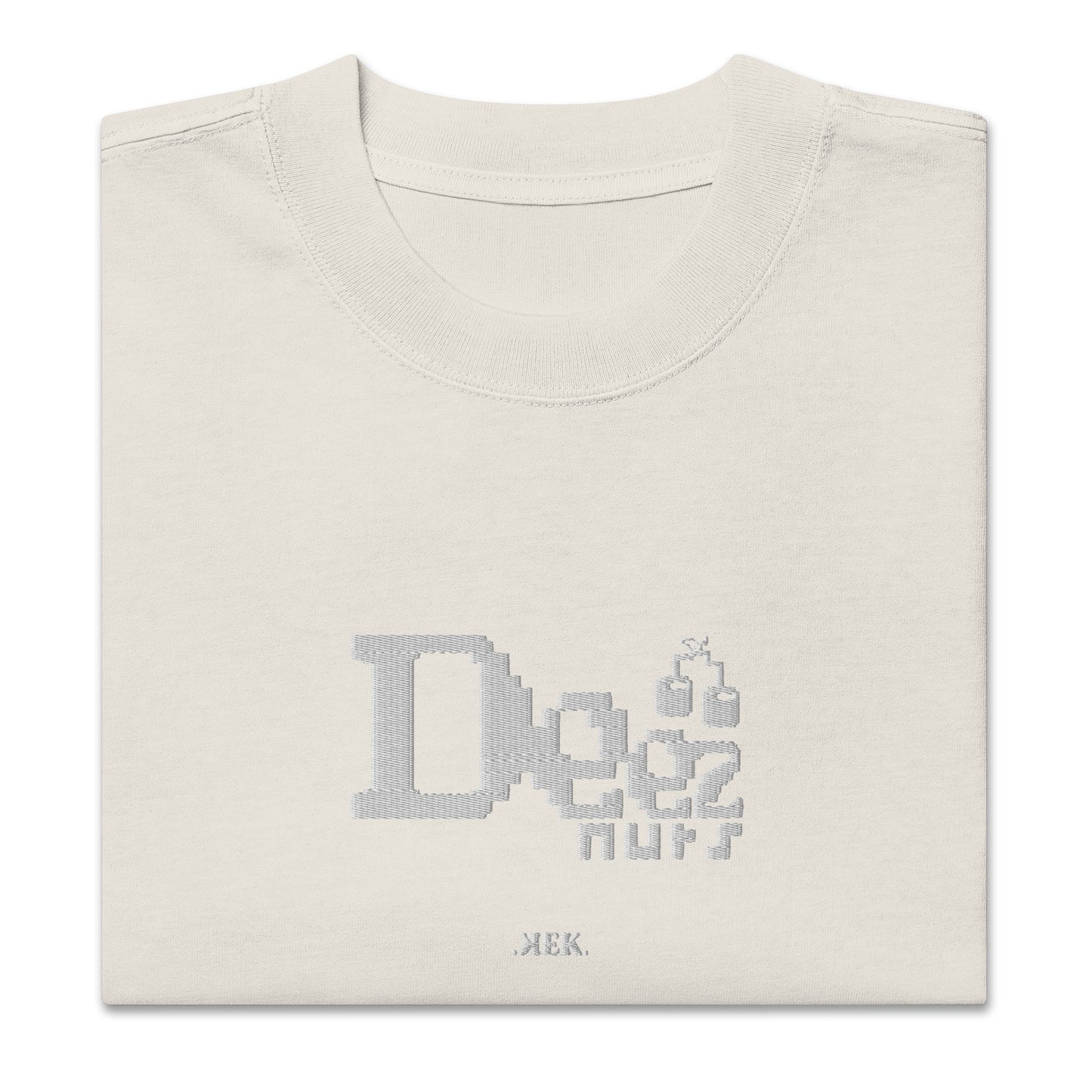 Oversized faded Deez nuts t-shirt