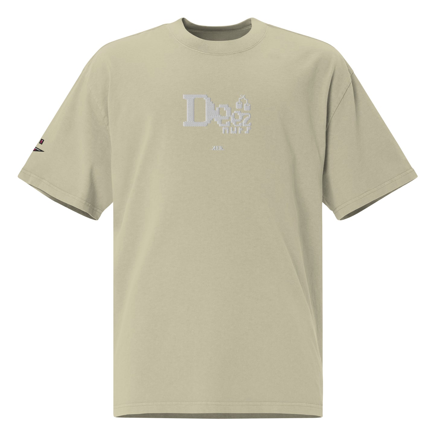 Oversized faded Deez nuts t-shirt