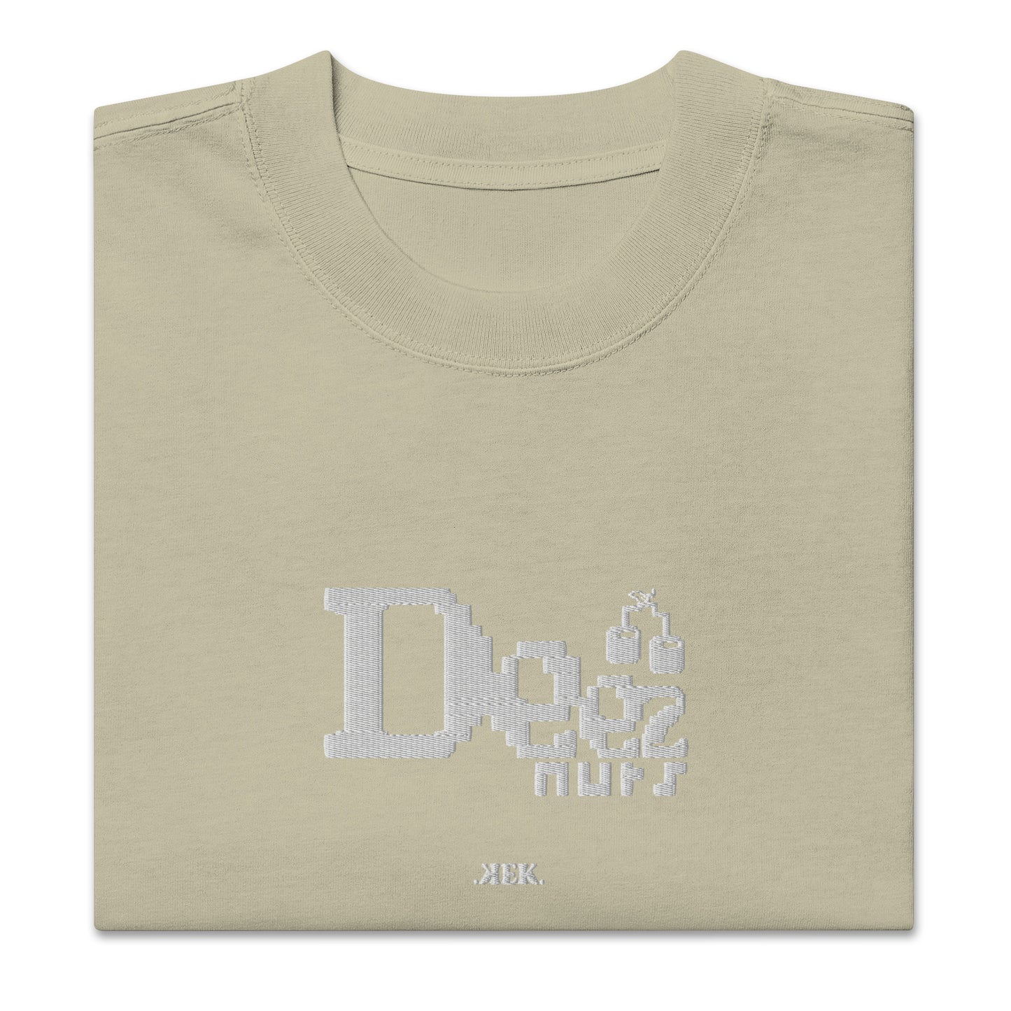 Oversized faded Deez nuts t-shirt