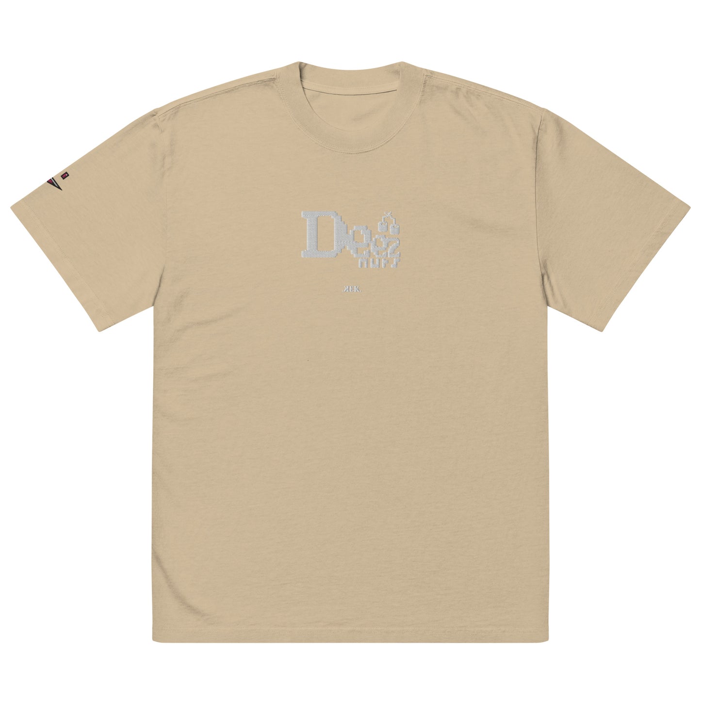 Oversized faded Deez nuts t-shirt