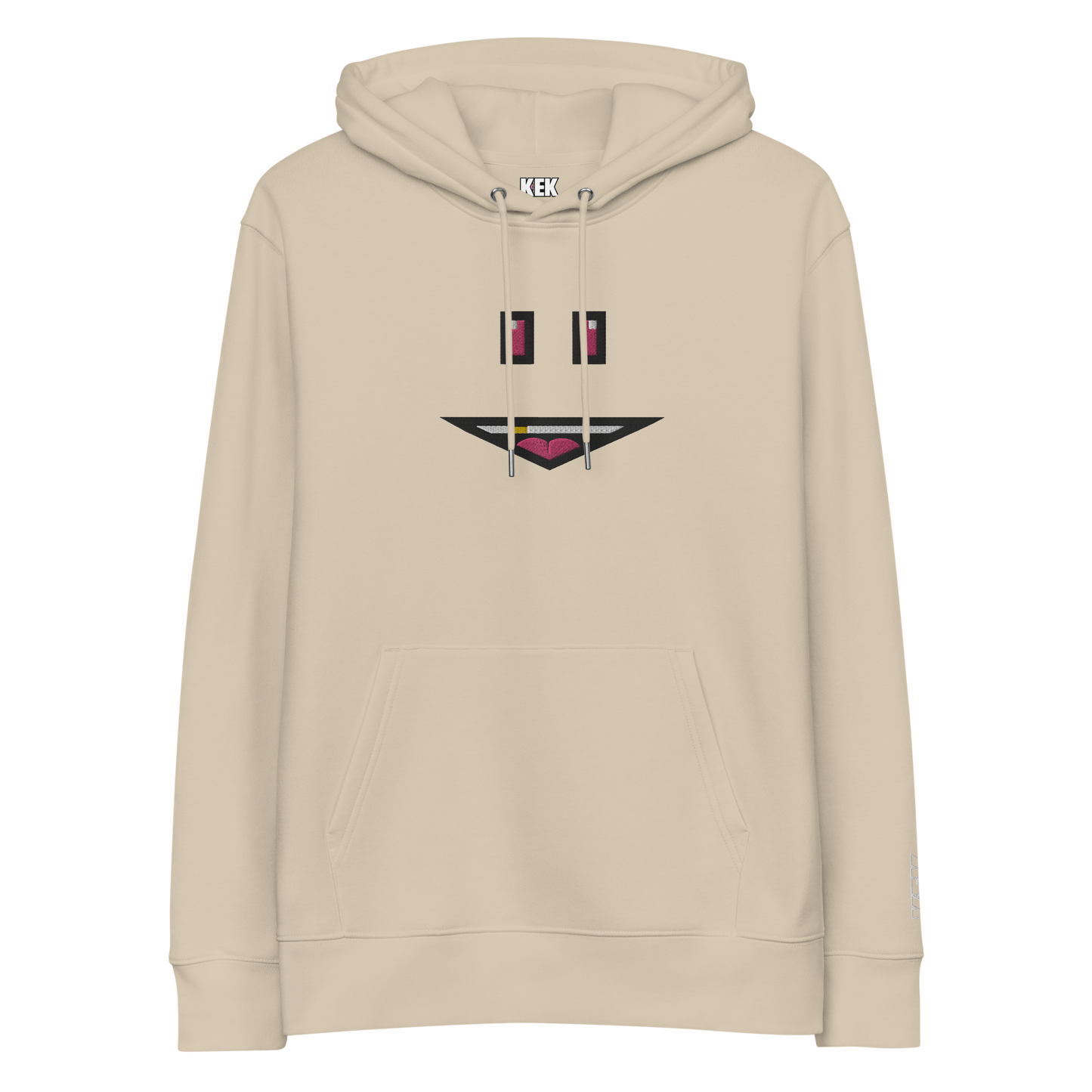 Unisex KEK essential embroidered hoodie